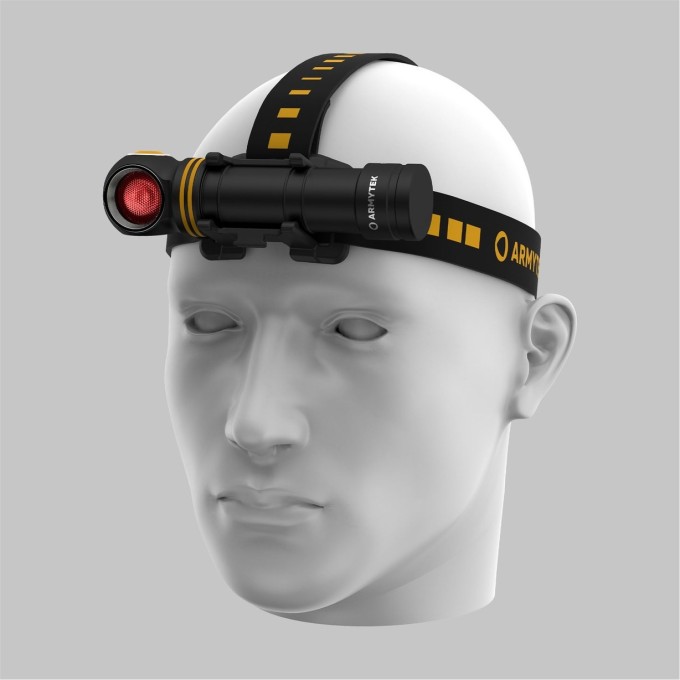 Фонарь налобный ARMYTEK Elf C2 Max WR USB-C Теплый свет F10801W