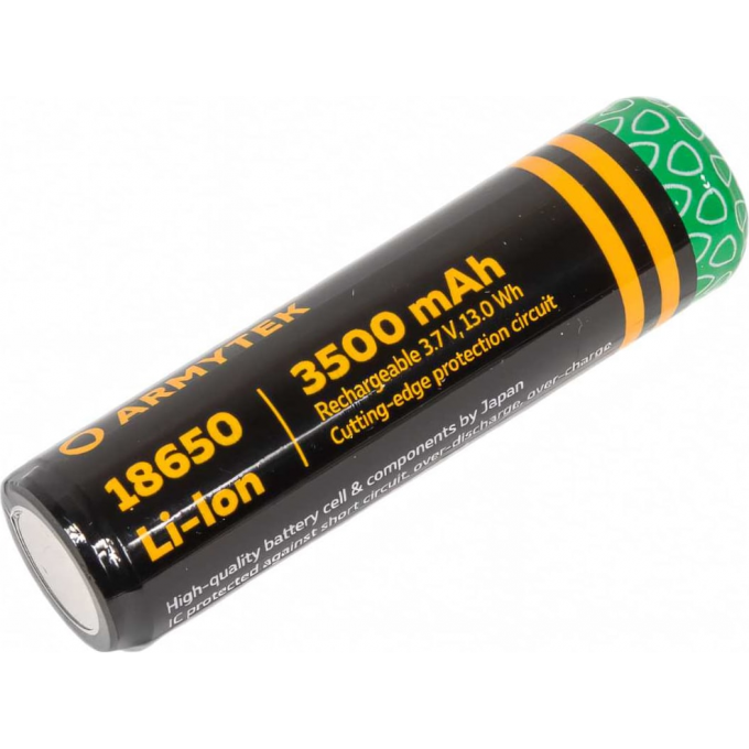 Аккумулятор ARMYTEK 18650 LI-ION 3500 МАЧ A00205